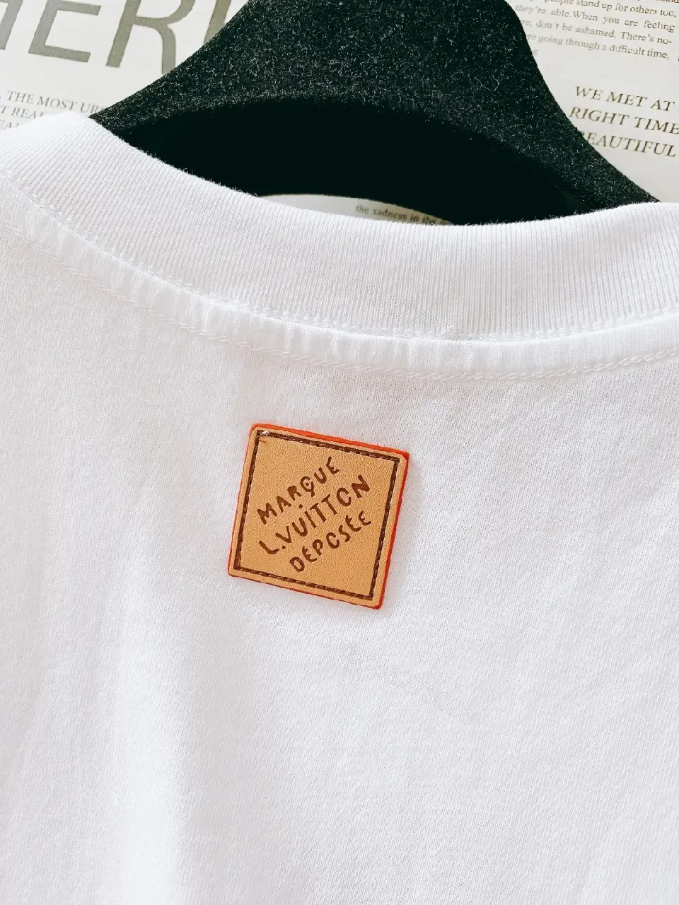 View 10 of Bold Cotton Tee + Graphic Logo + Casual Luxe + High-Contrast Graphic + T-Shirt