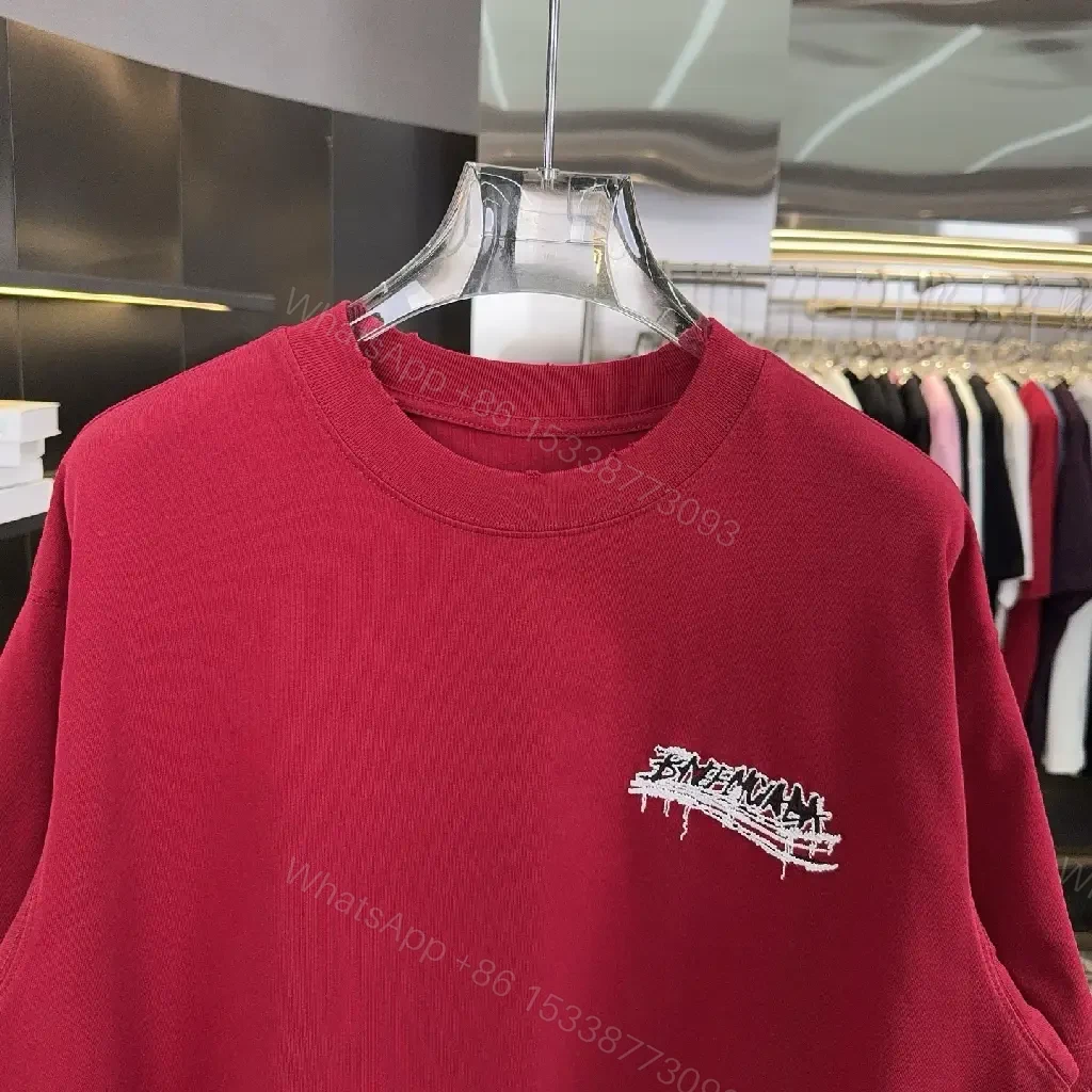 View 6 of Oversized Graphic Crewneck Tee: Modern Edge, Premium Comfort
