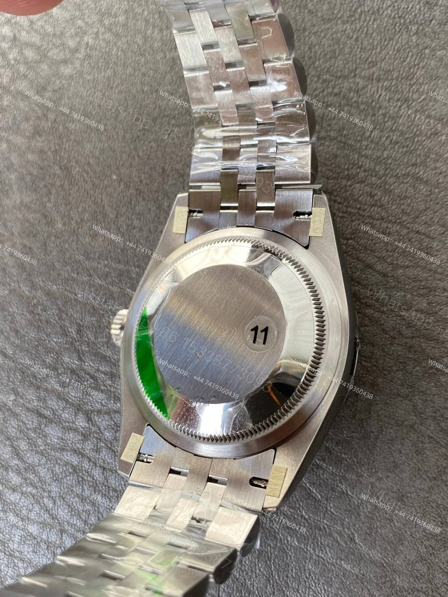 View 10 of Rolex Datejust M126234-0045 Grey Roman Dial 1:1 Replica Jubilee 36MM 3235 Movement Super Clone Watch
