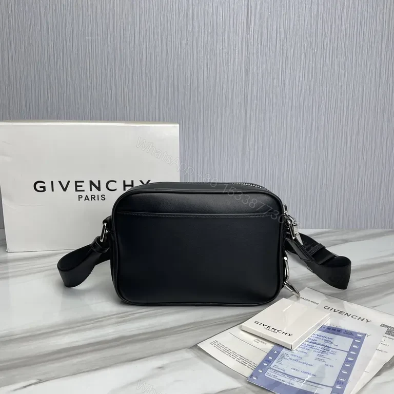 View 7 of Givenchy Structured Leather Crossbody â€“ Subtle Luxury, All-Day Comfort