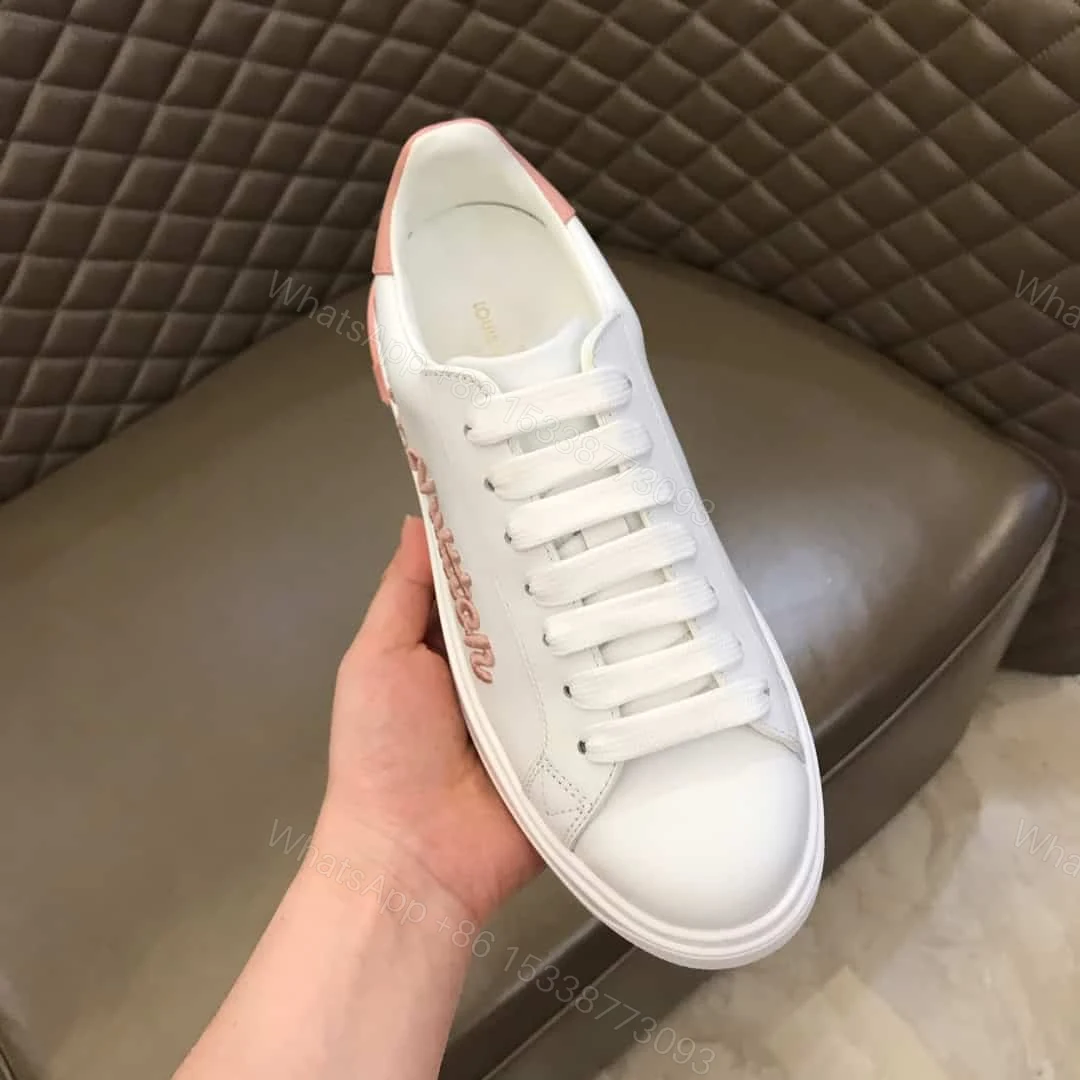 View 7 of LOUIS VUITTON WOMEN’S TIME OUT SNEAKER WHITE/PINK FOR WOMEN – LV31