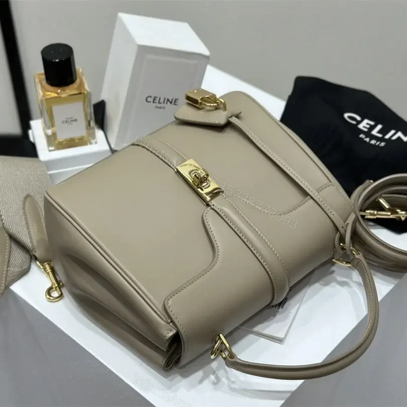 View 7 of 高仿Celine*Cles16系列手袋188003褐色免檢版