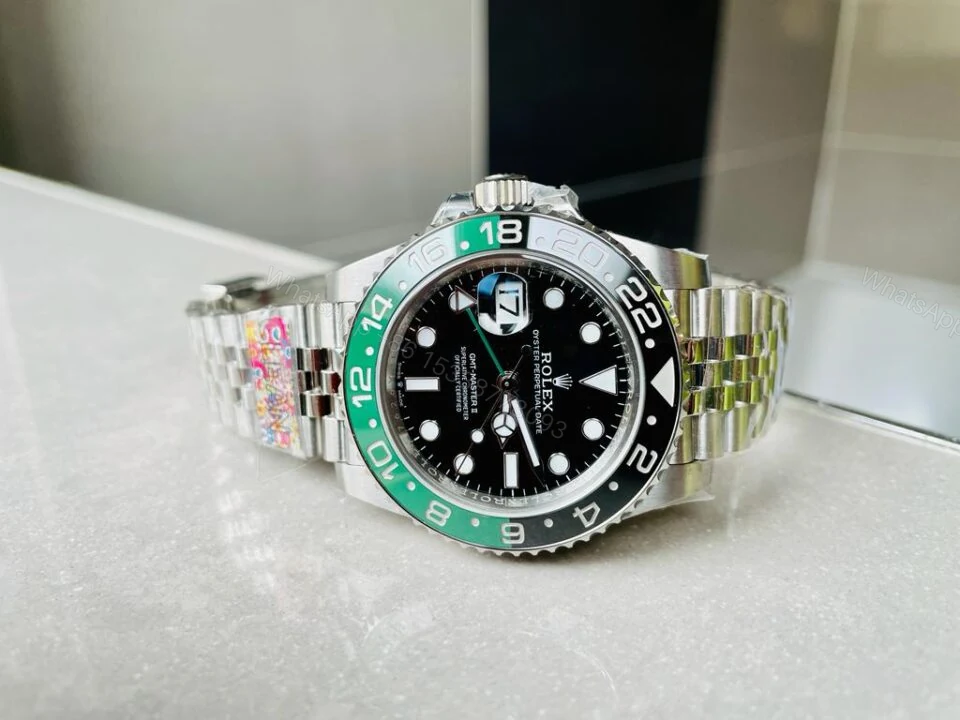 View 13 of Clean Rolex GMT-Master II 126720VTNR SPRITE 904L SS Black Dial VR3186