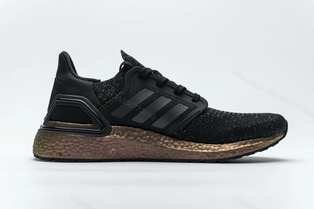 View 2 of Adidas Ultra Boost 20 Black Signal Pink FV8335