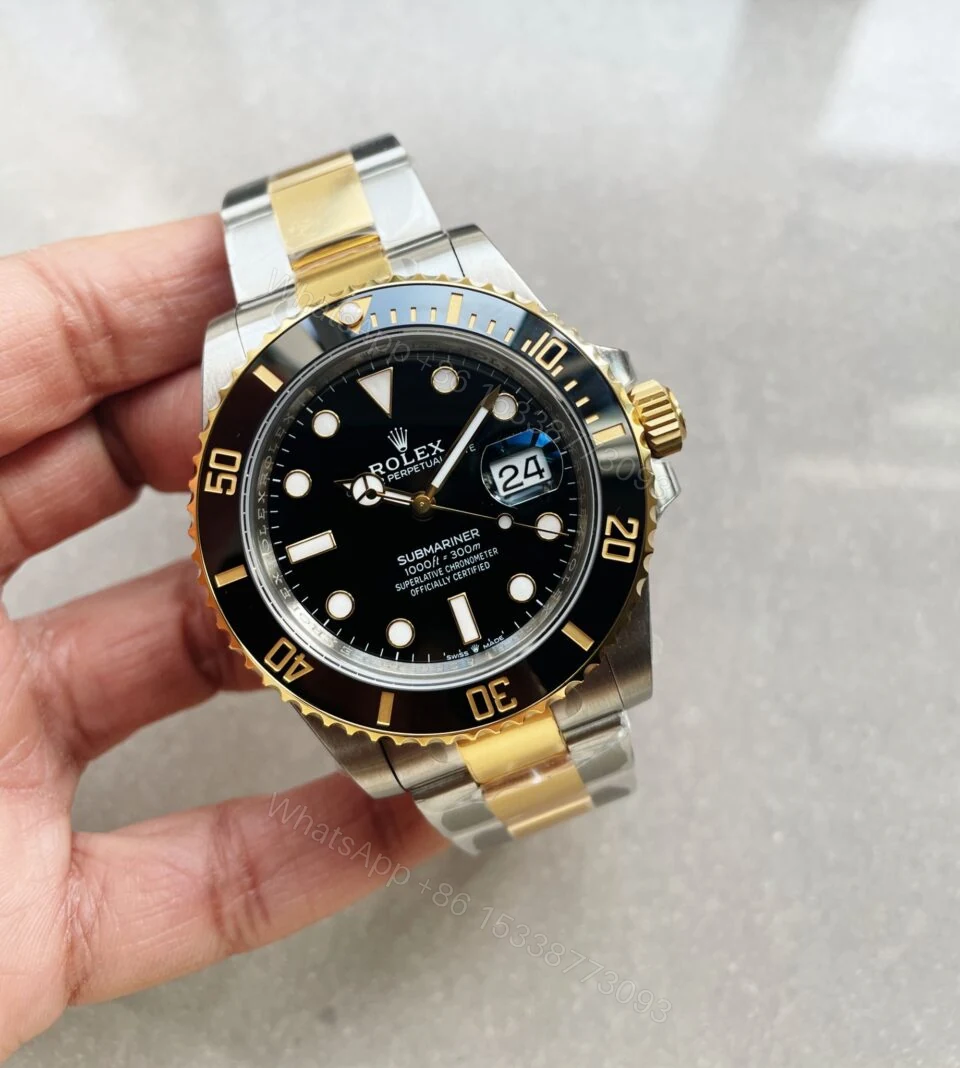 View 2 of VSF FACTORY 1:1 Rolex Submariner Date 126613 LN Bimetal BEST EDITION YG & SS 904L Black Dial Swiss 3235