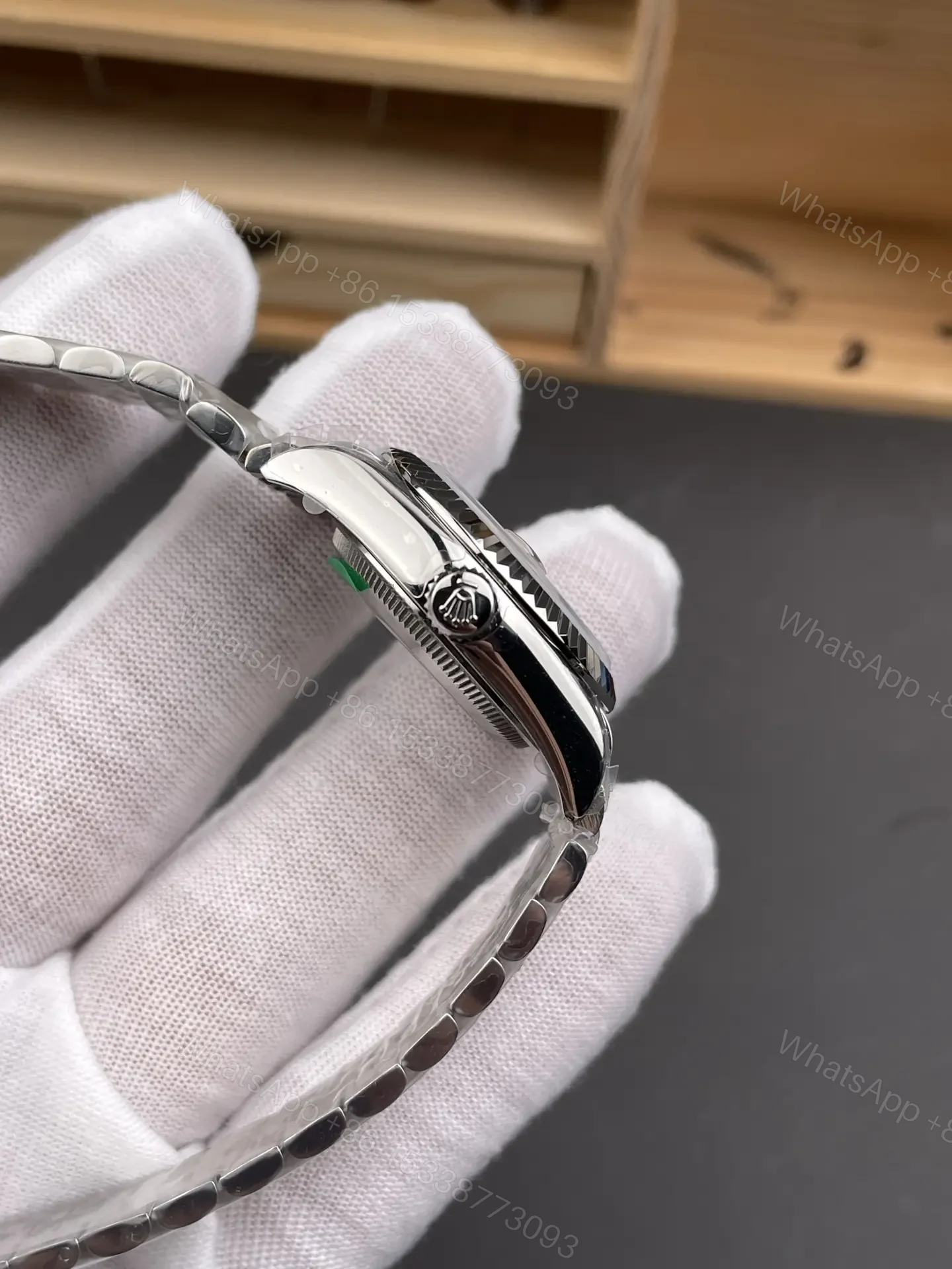 View 4 of Rolex Datejust 31 Stainless Steel Fluted Oyster Silver 178274-0025