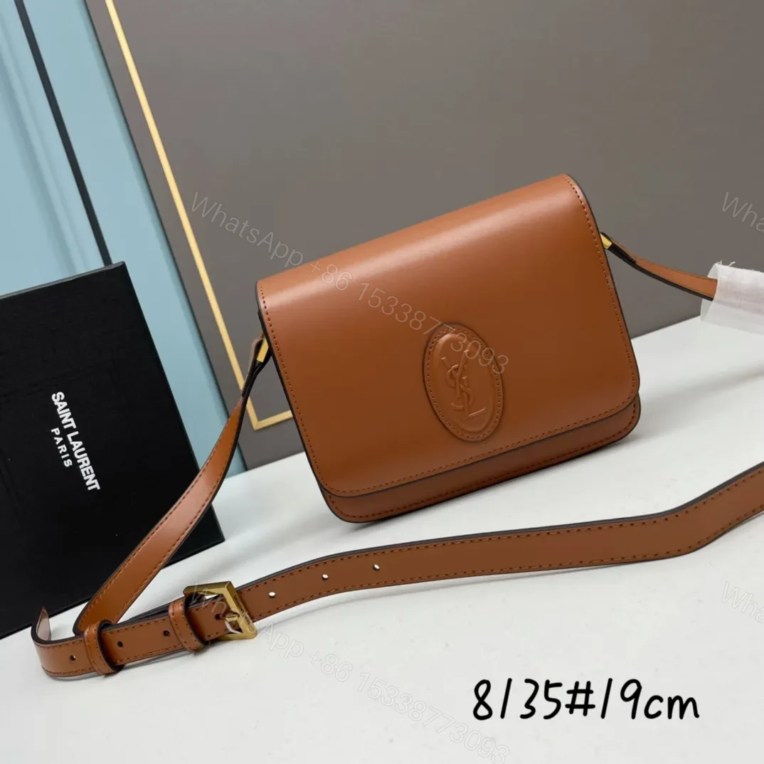 View 2 of Saint Laurent Le 61 Saddle Shoulder Bag in Calfskin