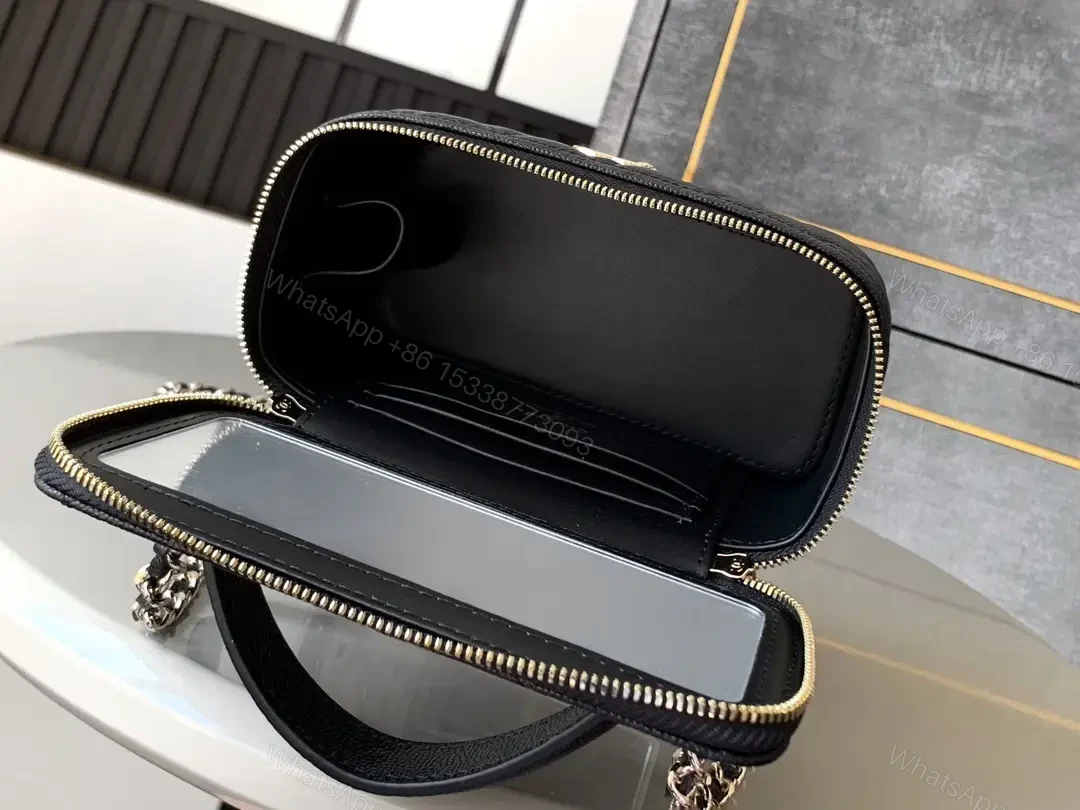View 8 of Chic Quilted Mini Bag with Gold Hardware