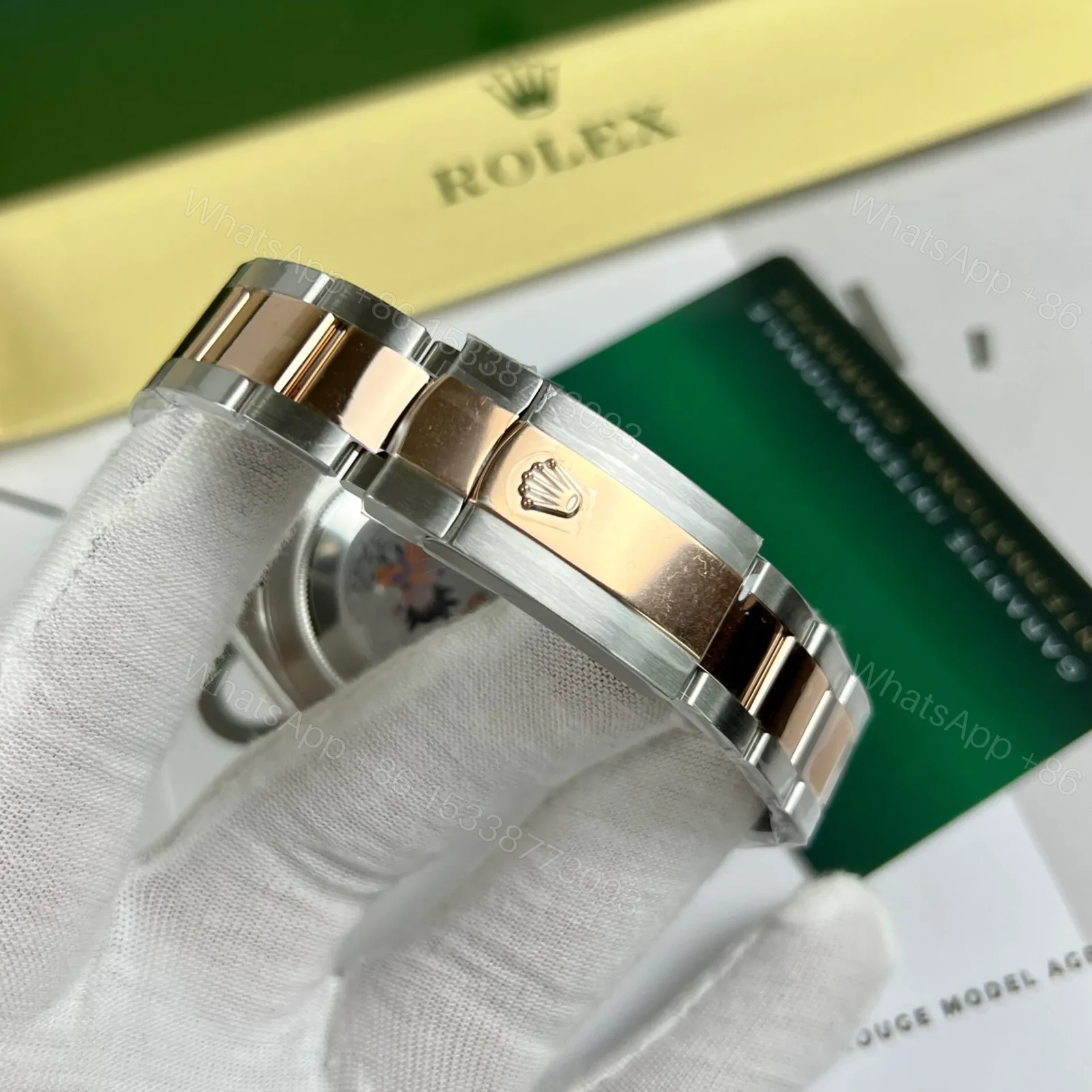View 8 of Rolex Datejust Chocolate Dial 126331 Oyster 41 mm