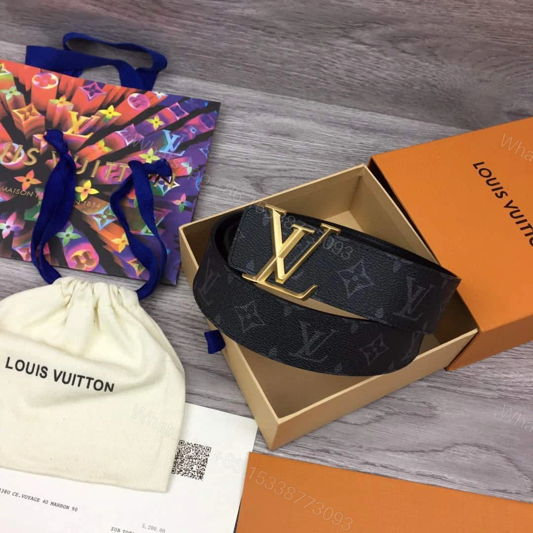 View 7 of LOUIS VUITTON PYRAMIDE 40MM REVERSIBLE BELT – B180