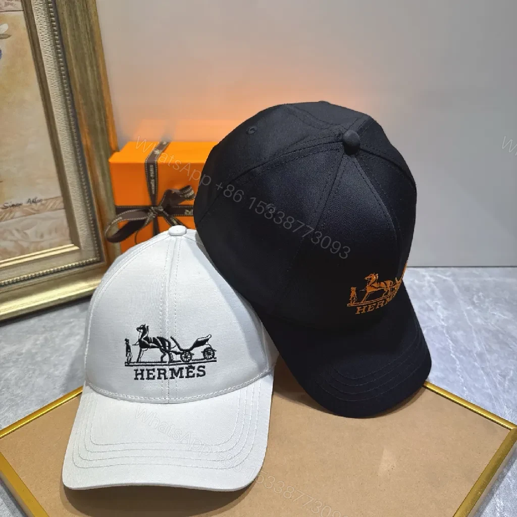 View 7 of Chic Cap: Subtle Luxury, Carriage Motif, Everyday Ready Cap