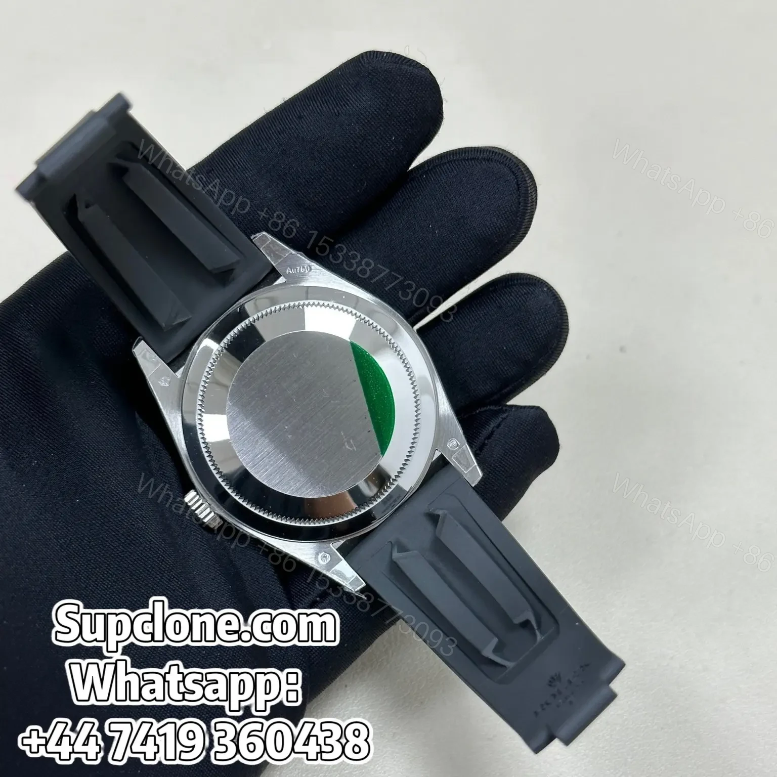 View 6 of Rolex Sky-Dweller 42mm Super Clone 1:1 – Black Dial Oysterflex Strap
