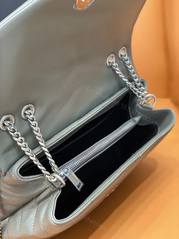View 2 of Chic Quilted Saint Laurent Bag â€“ Day-to-Night Luxury