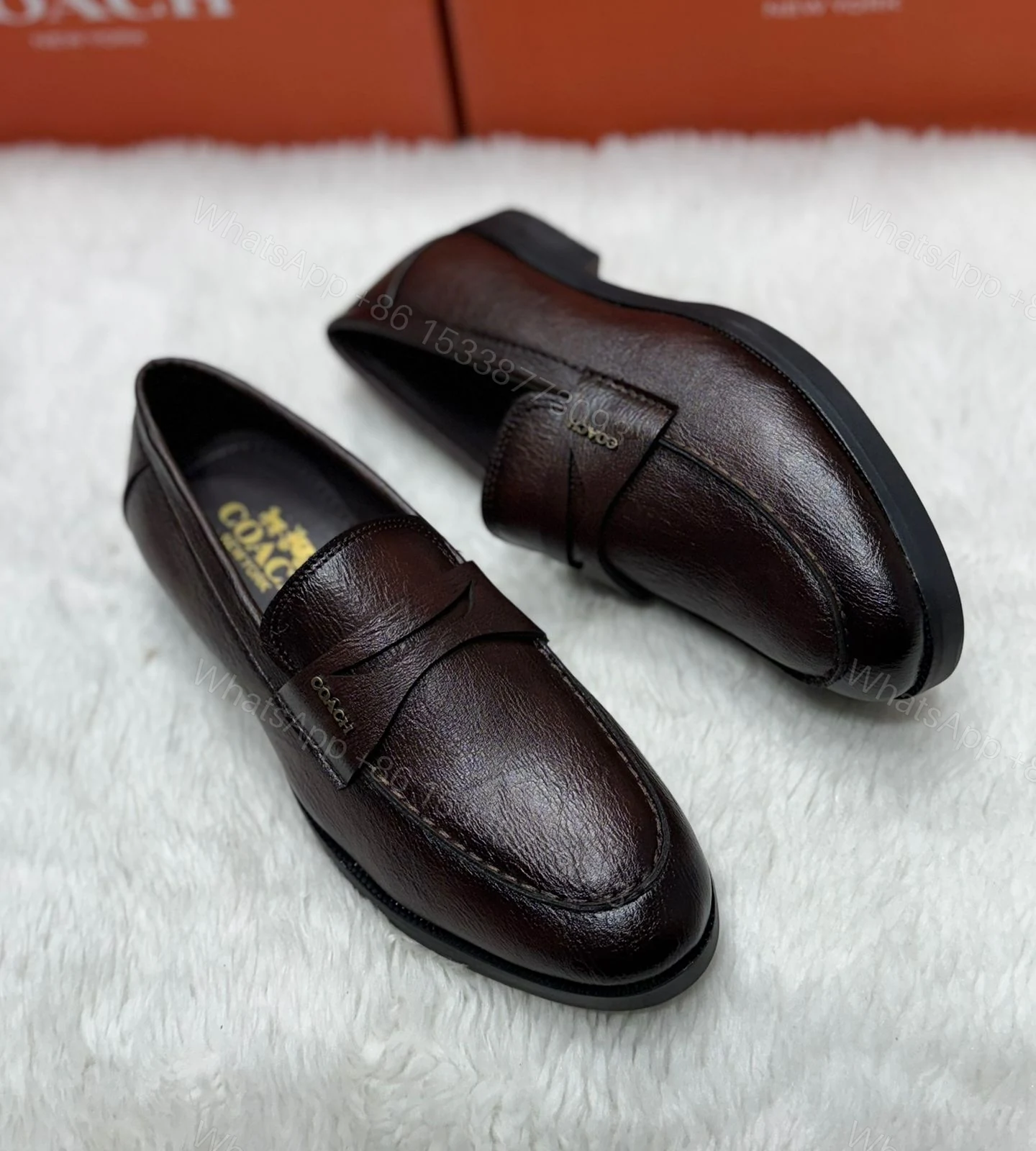 View 2 of Coach Loafers First Copy Shoes — Premium Luxury | COD India