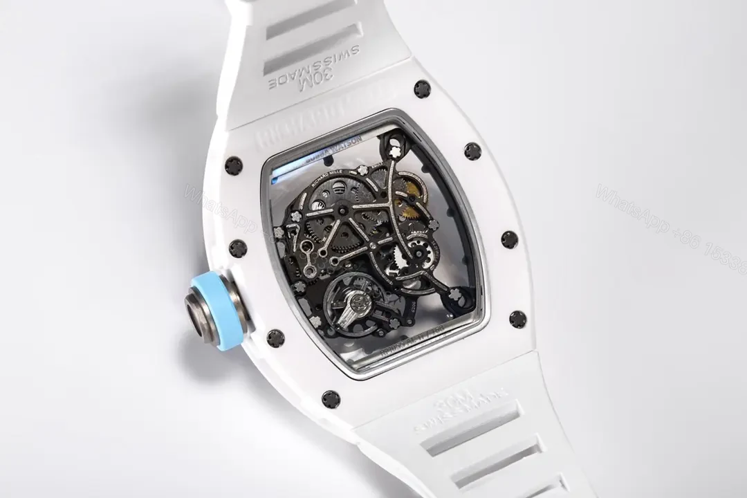 View 8 of RM Factory BBR Richard Mille RM055 White Ceramic Watch