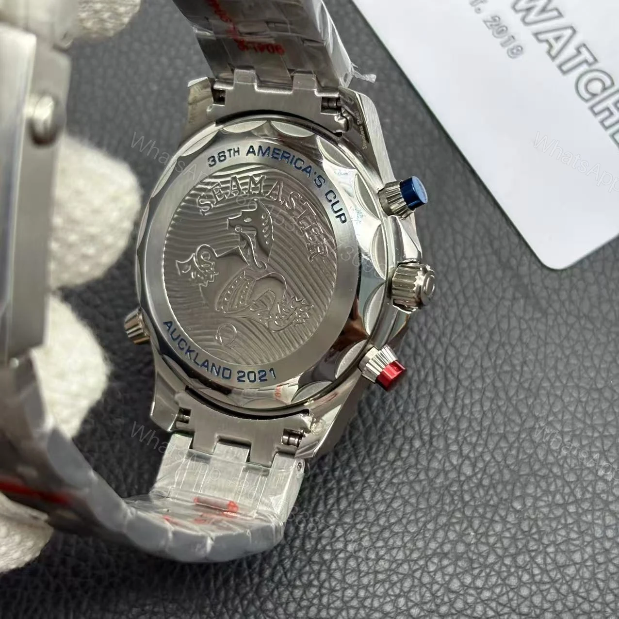 View 6 of Replica Omega Seamaster Diver Chronograph 44mm – Replica (Ref: O21030445103002)
