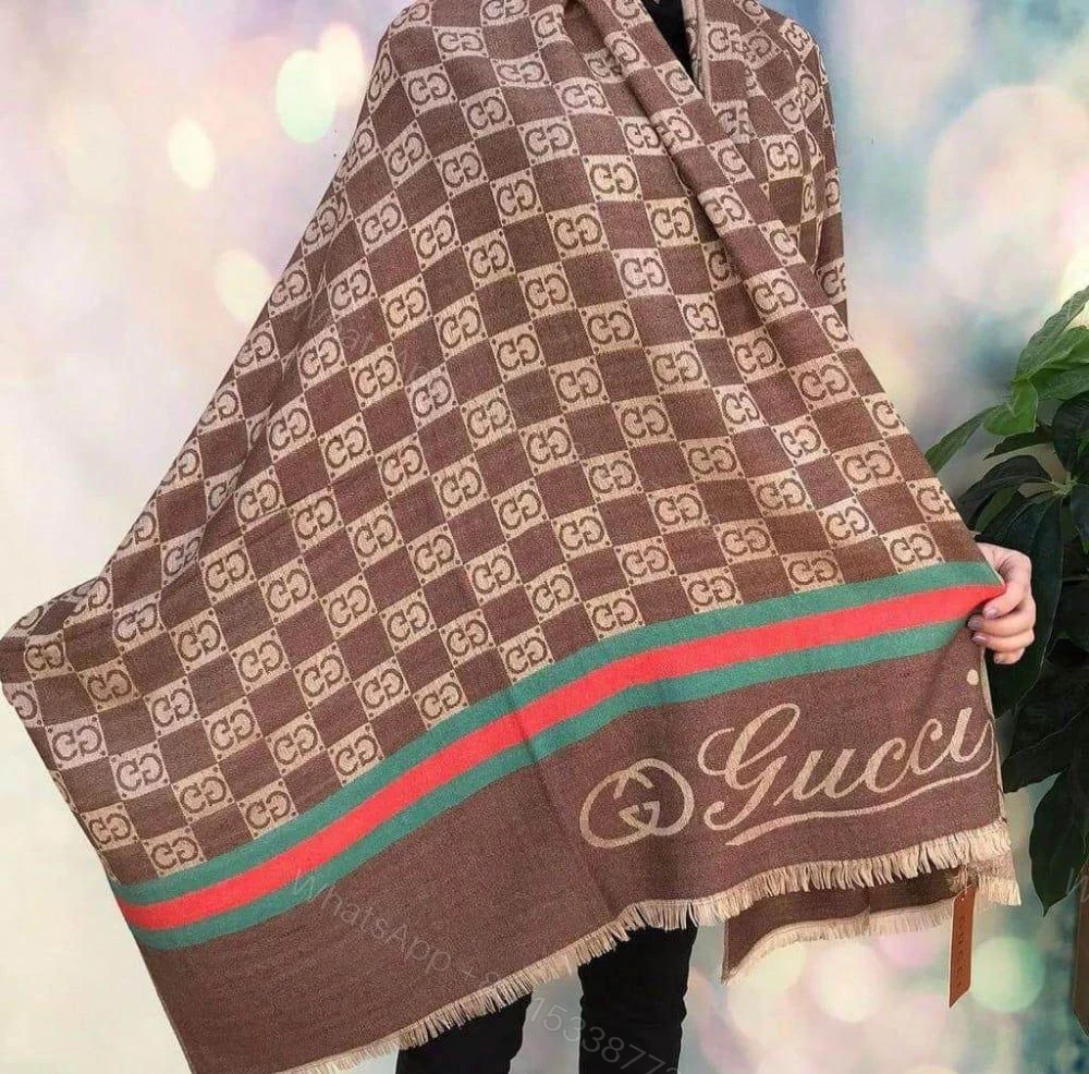 View 4 of FIRST COPY GUCCI SEMI WINTER STOLES