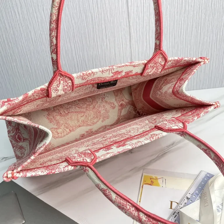 View 8 of Chic Diorscape Tote: Signature Stripes, Structured Luxury Tote