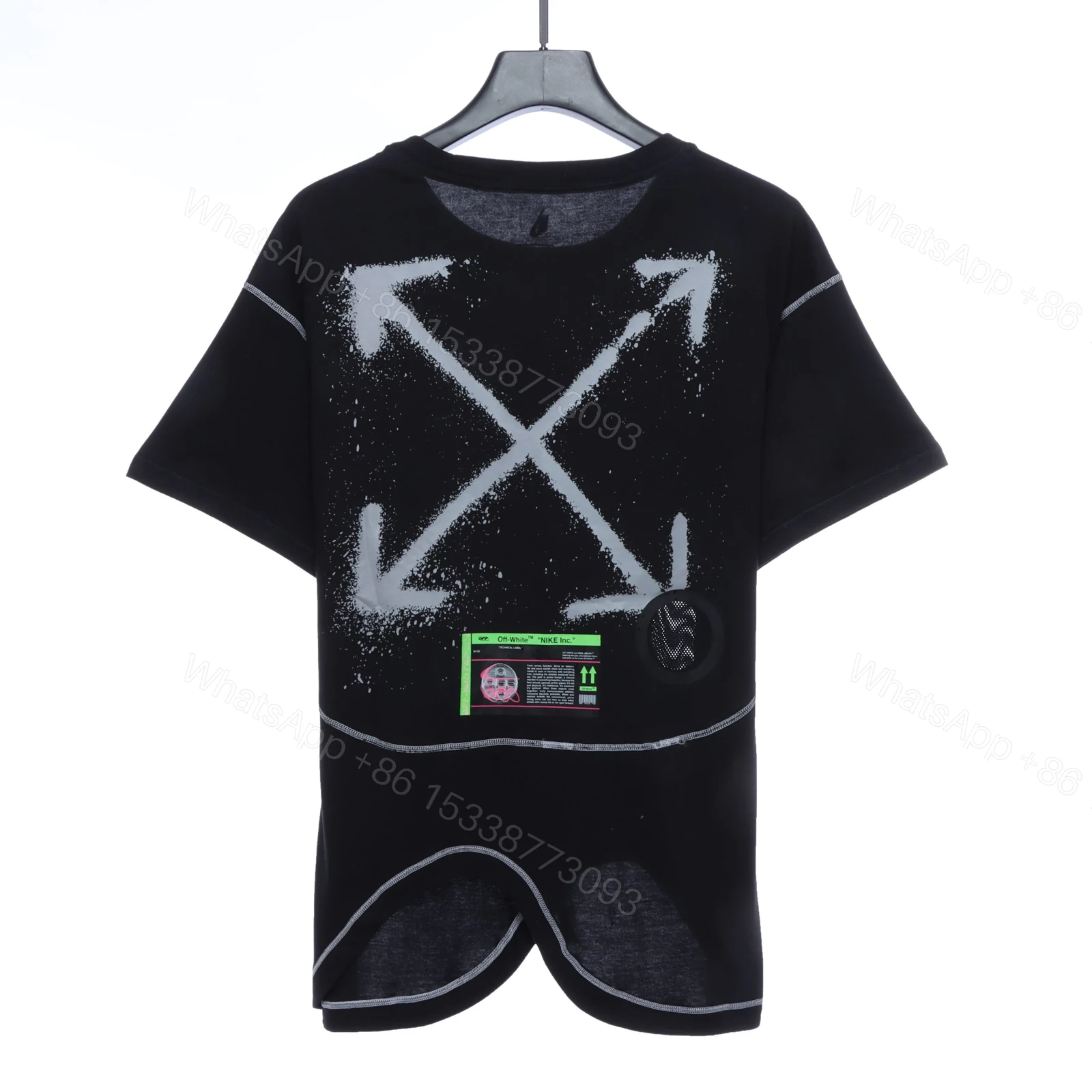 View 5 of Off-White X Nike Irregular pattern T-Shirt