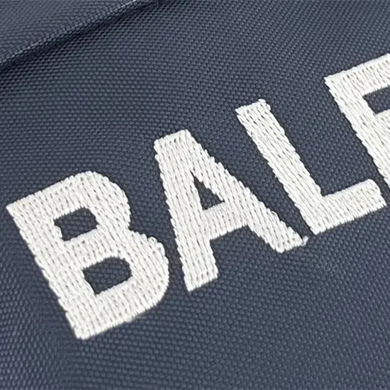 View 8 of 高仿BalenciagaWheelBeltpack系列尼龍胸包藍色