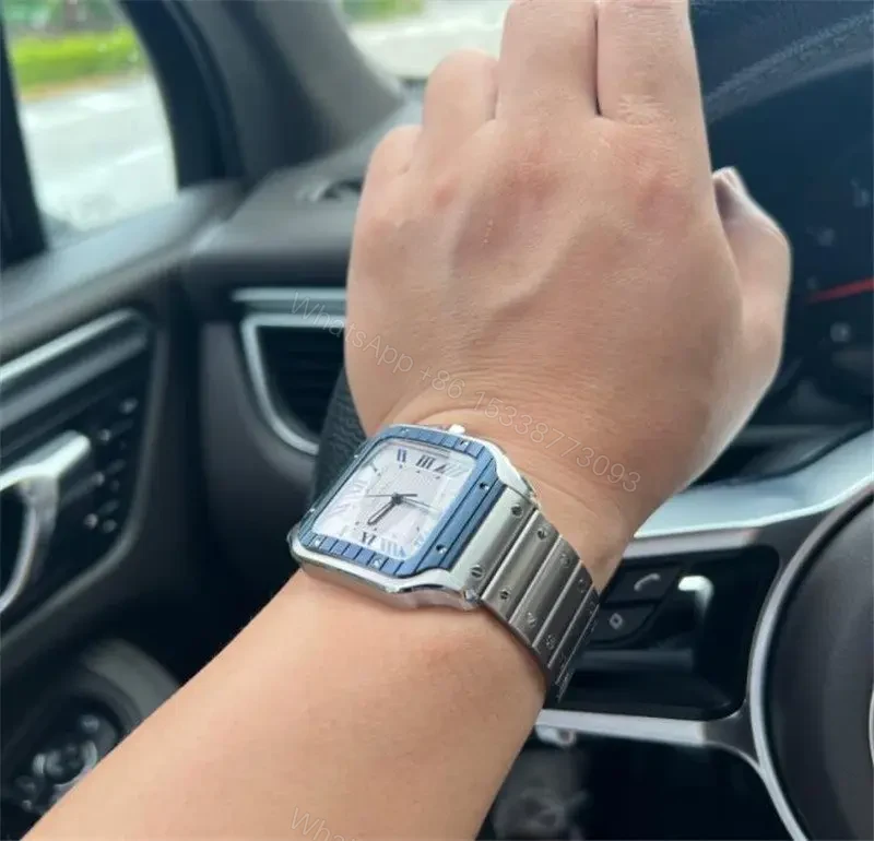View 4 of Replica Cartier Santos De Cartier Watch
