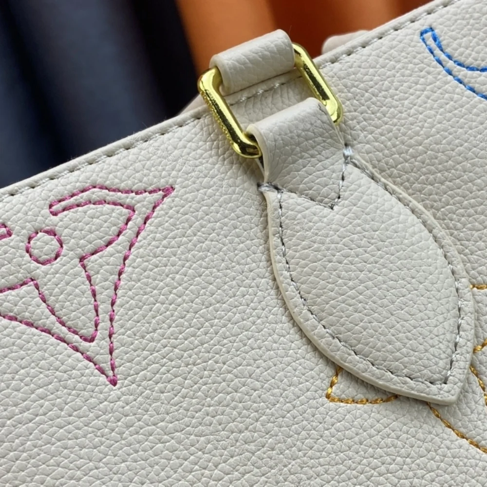 View 8 of Louis Vuitton Onthego PM Handbag Beige 25Cm M46629