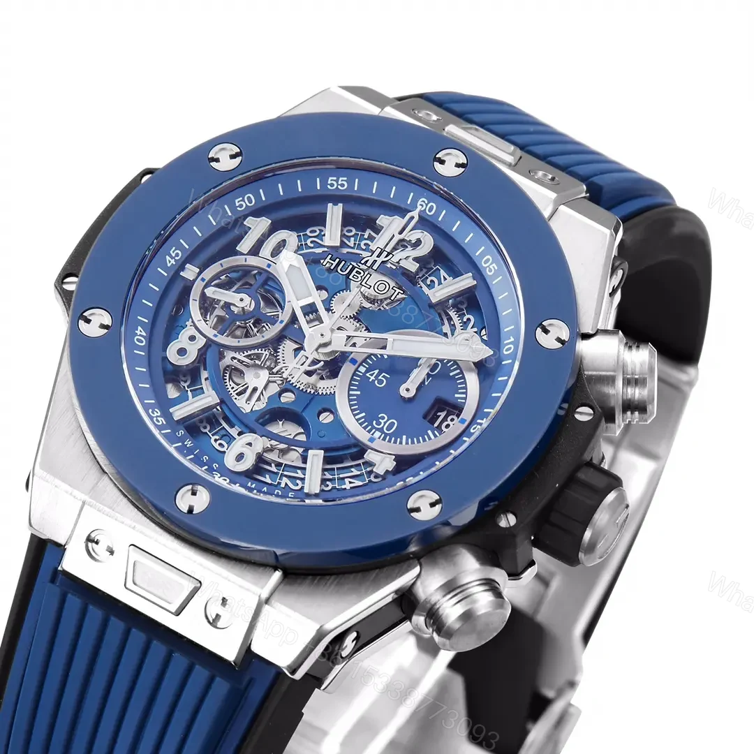 View 4 of Hublot Big Bang Blue Chronograph Watch