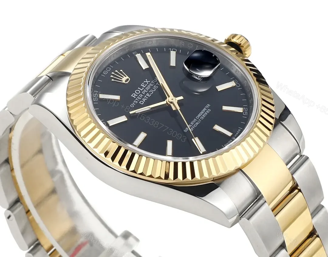 View 4 of KZ Factory Clean Factory JVS Rolex Datejust Black Two-Tone Watch