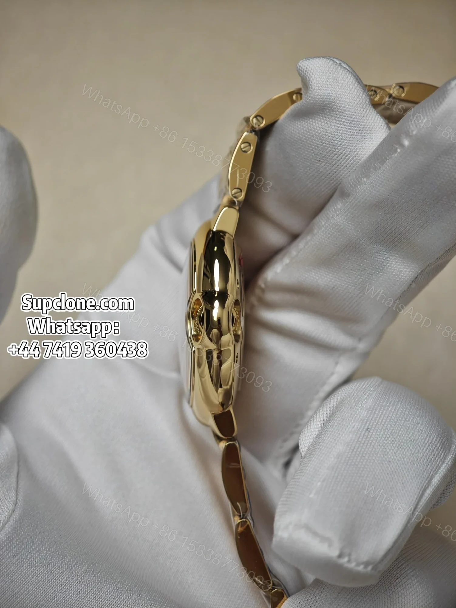 View 10 of Cartier Super Clone Watches 1:1 Ballon Bleu W69001Z2 Gold 28mm Quartz