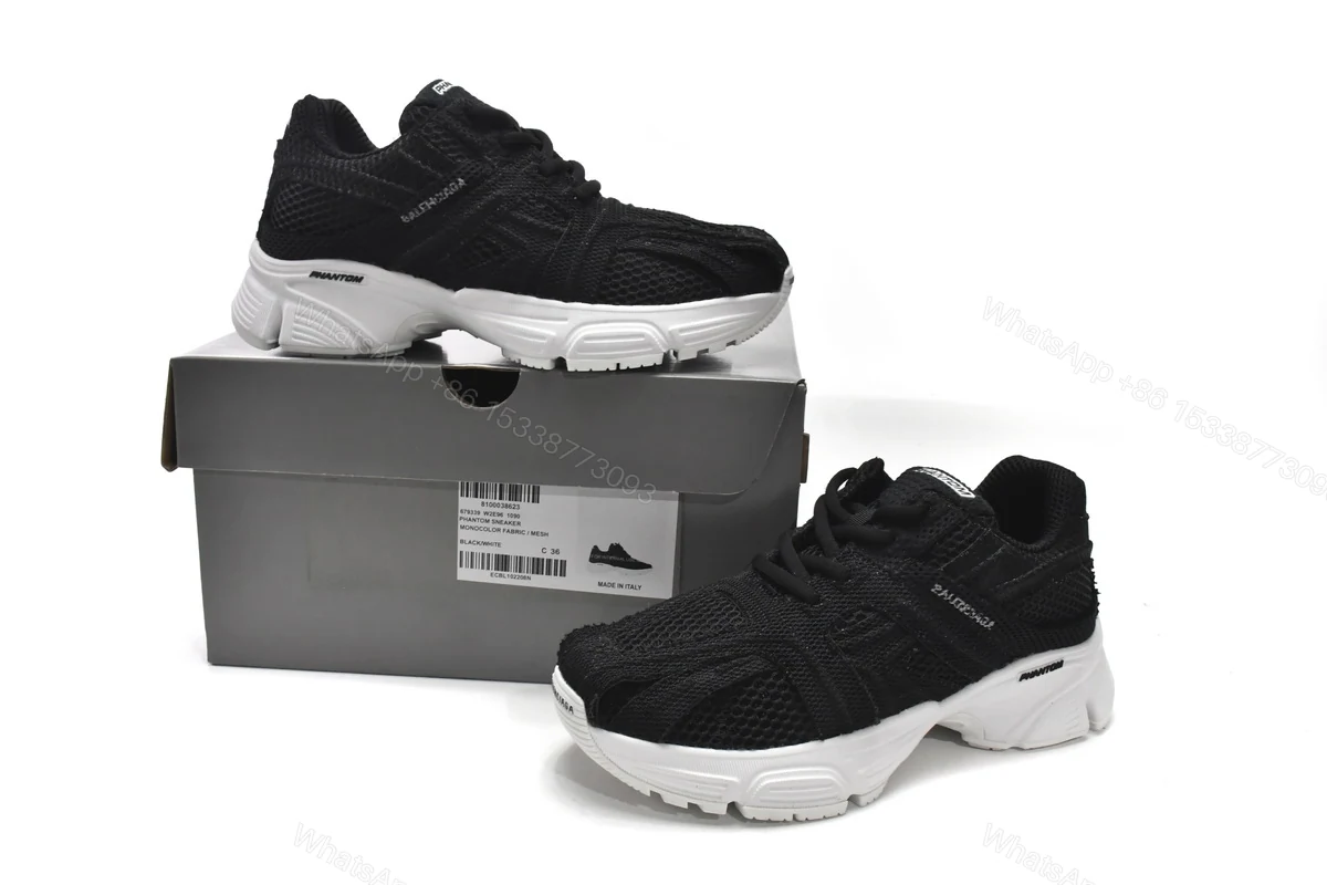Balenciaga Phantom Sneaker Black White 679339 W2E96 1090 — view 2