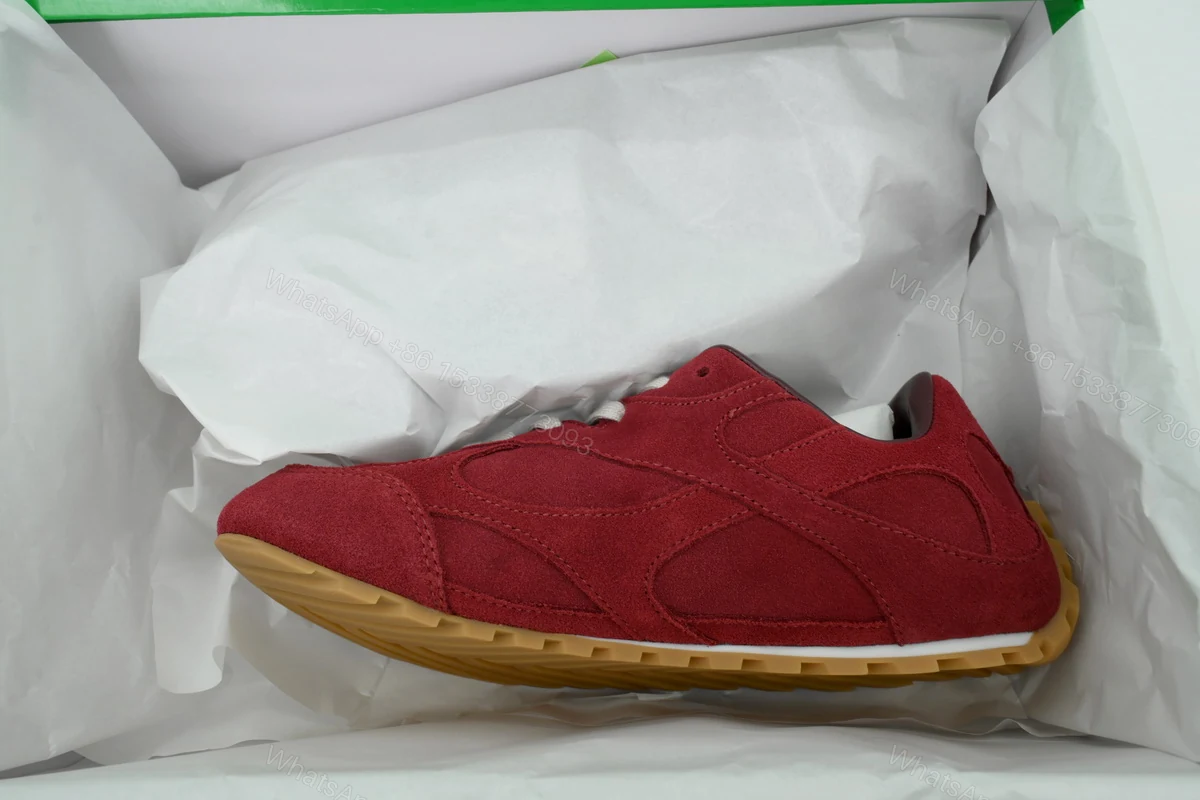 View 7 of Bottega Veneta Orbit Sneaker 'Wine Red 851623 V3MS0 2240