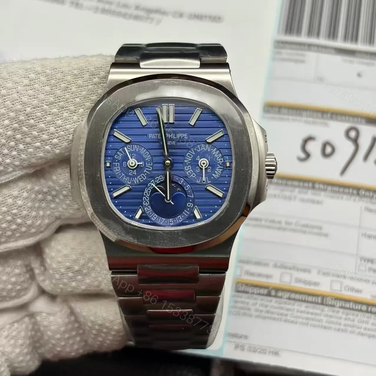 View 2 of Top Super Clone replica Patek Philippe Nautilus 5740