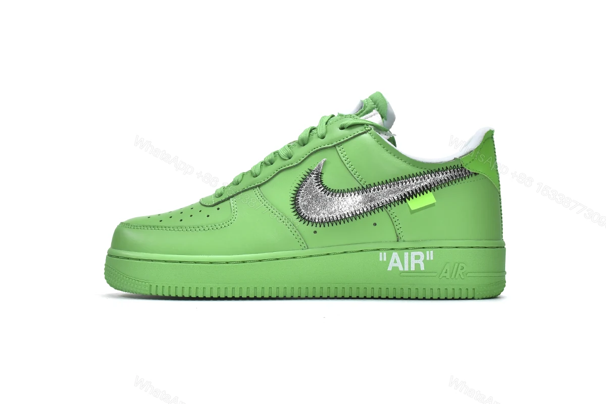 View 8 of OFF White X Air Force 1 Low Green DX1419-300
