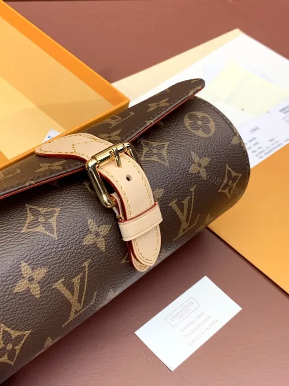 View 4 of Compact Monogram Clutch: Versatile Statement Texture