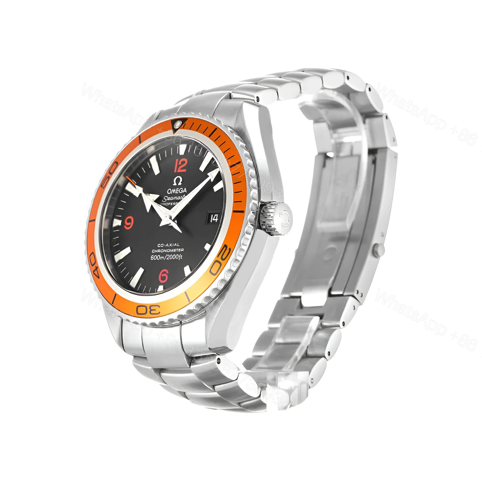 View 2 of Omega Planet Ocean Orange Replica
