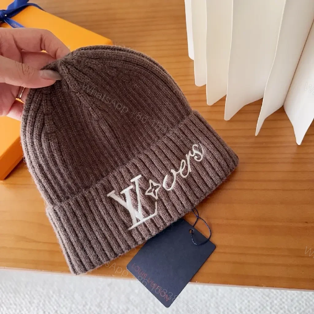 View 7 of Lux Knit Beanie — Cozy Warmth, Designer Embroidery, Modern Edge