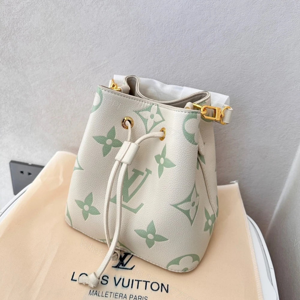 View 2 of Louis Vuitton Neonoe BB Milky Way Green 20Cm M24048