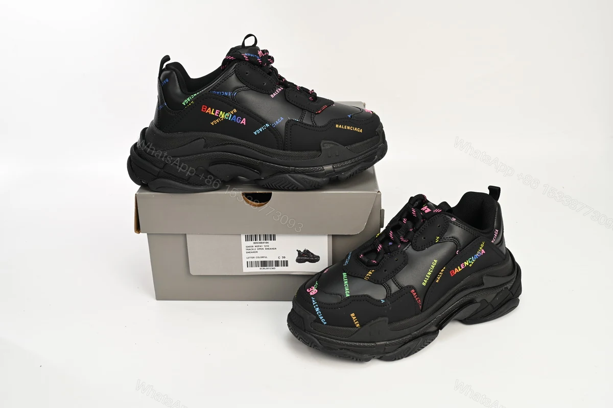 View 2 of Balenciaga Triple S Letter Colorful 524039 W2FA1 1210