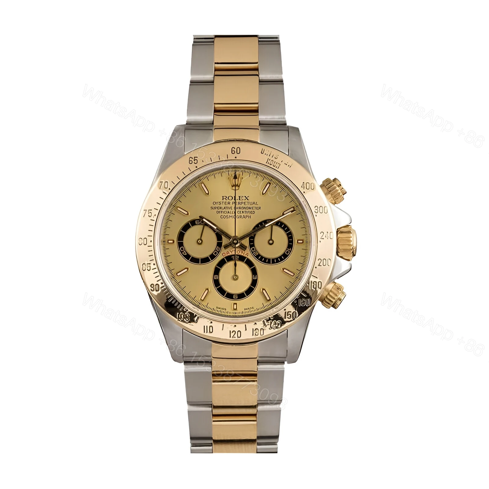 Rolex Daytona Cosmograph Yellow Gold Champagne Dial 16523 Replica — view 1