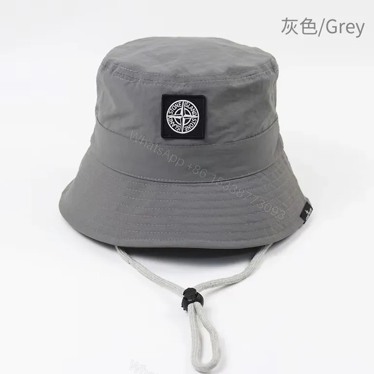 View 5 of Beige Stone Island Bucket Hat â€” Premium City-Style Essential