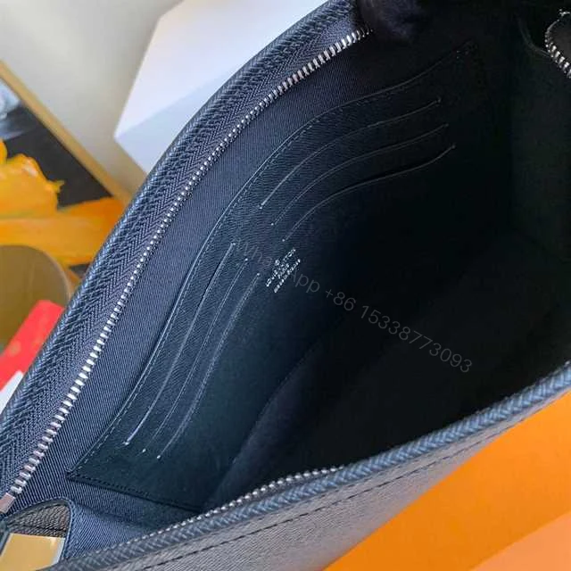View 5 of LOUIS VUITTON POCHETTE VOYAGE TAIGA LEATHER M30450