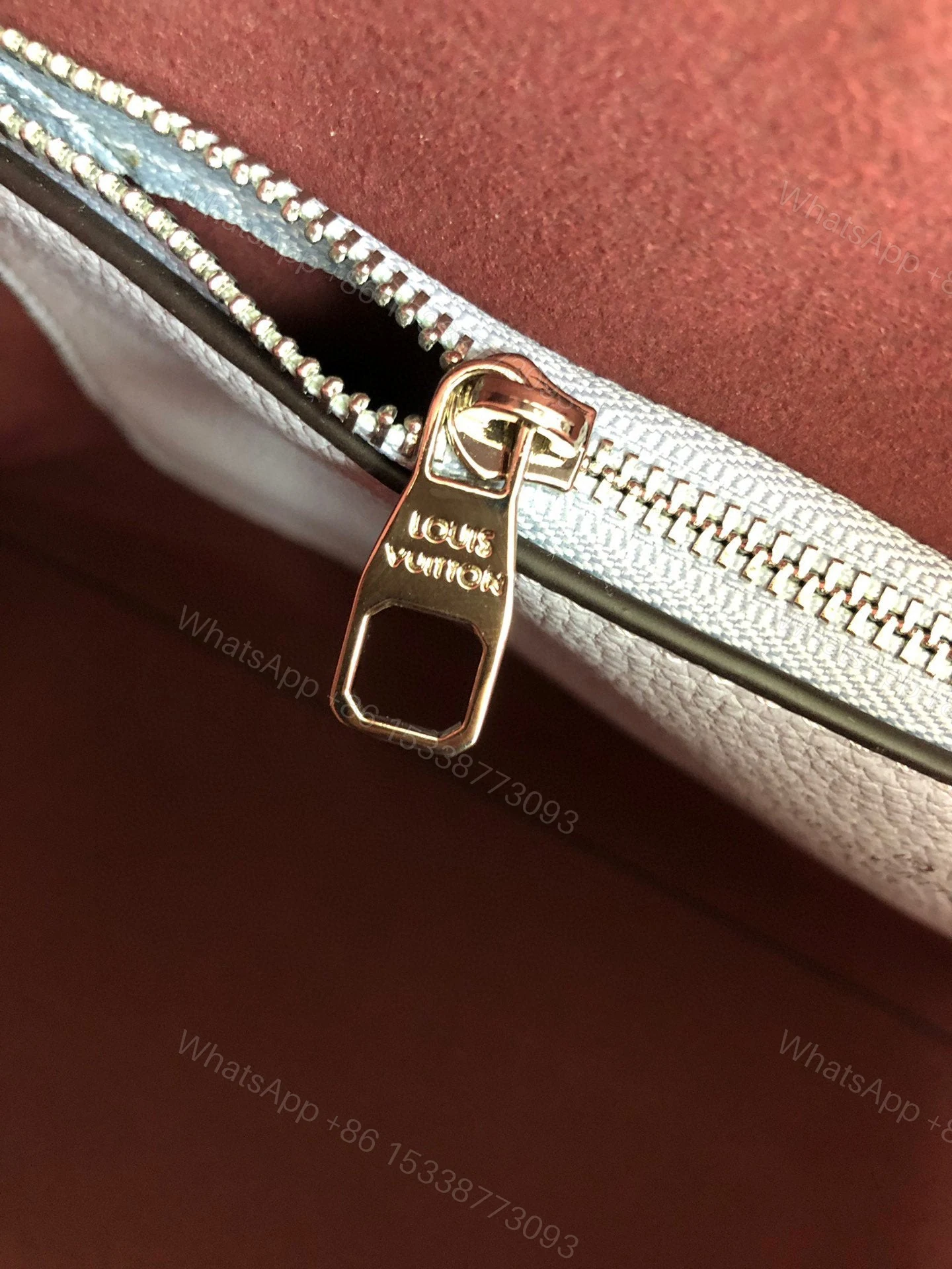 View 10 of Louis Vuitton Carmel Hobo Bag ‘Mouse Grey’
