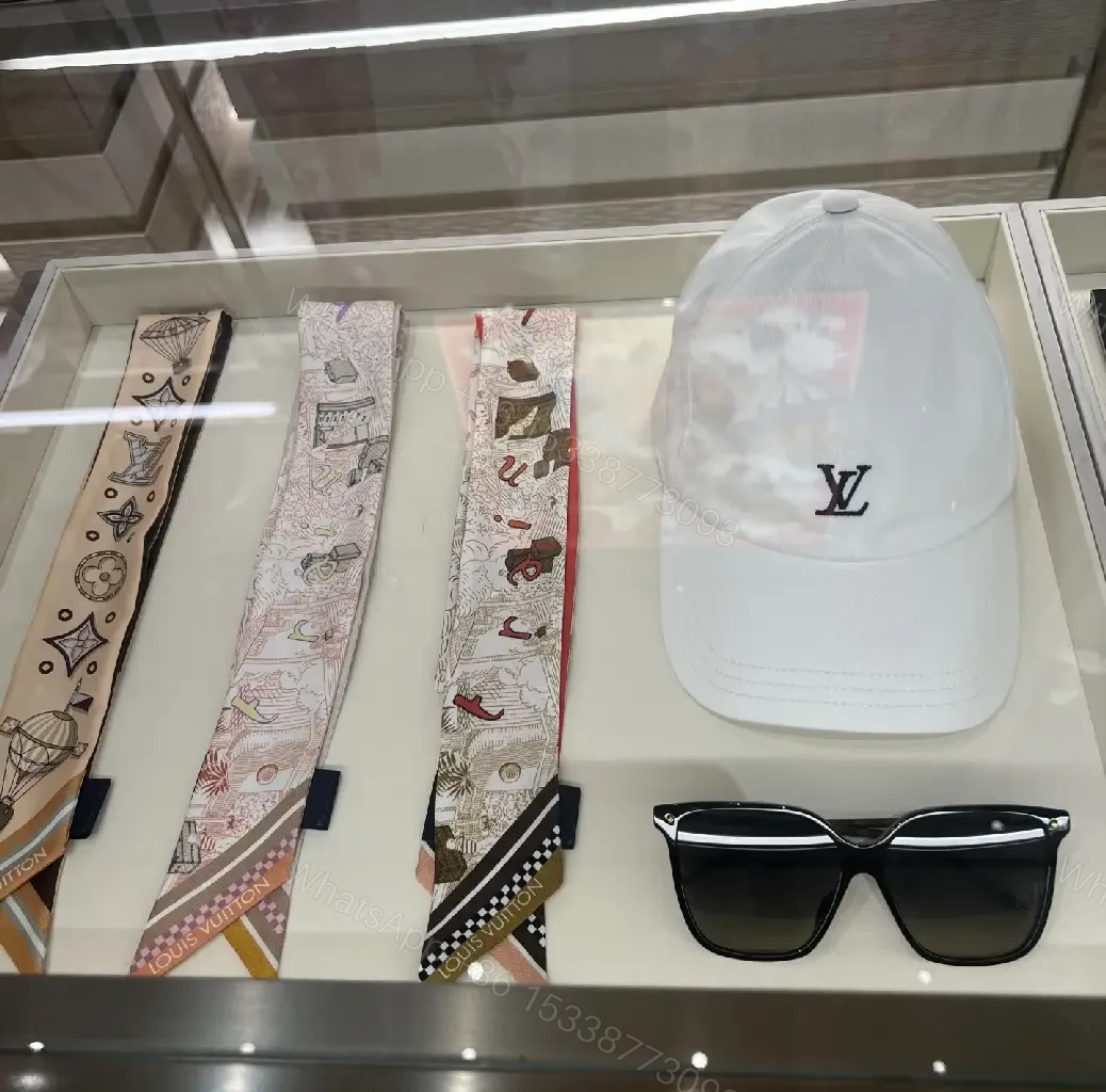 View 3 of Pastel Cotton Six-Panel Cap with LV Emblem Embroidery