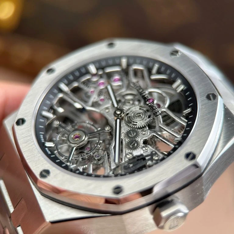 View 3 of Audemars Piguet Royal Oak 26735 Super Clone Skeleton Tourbillon