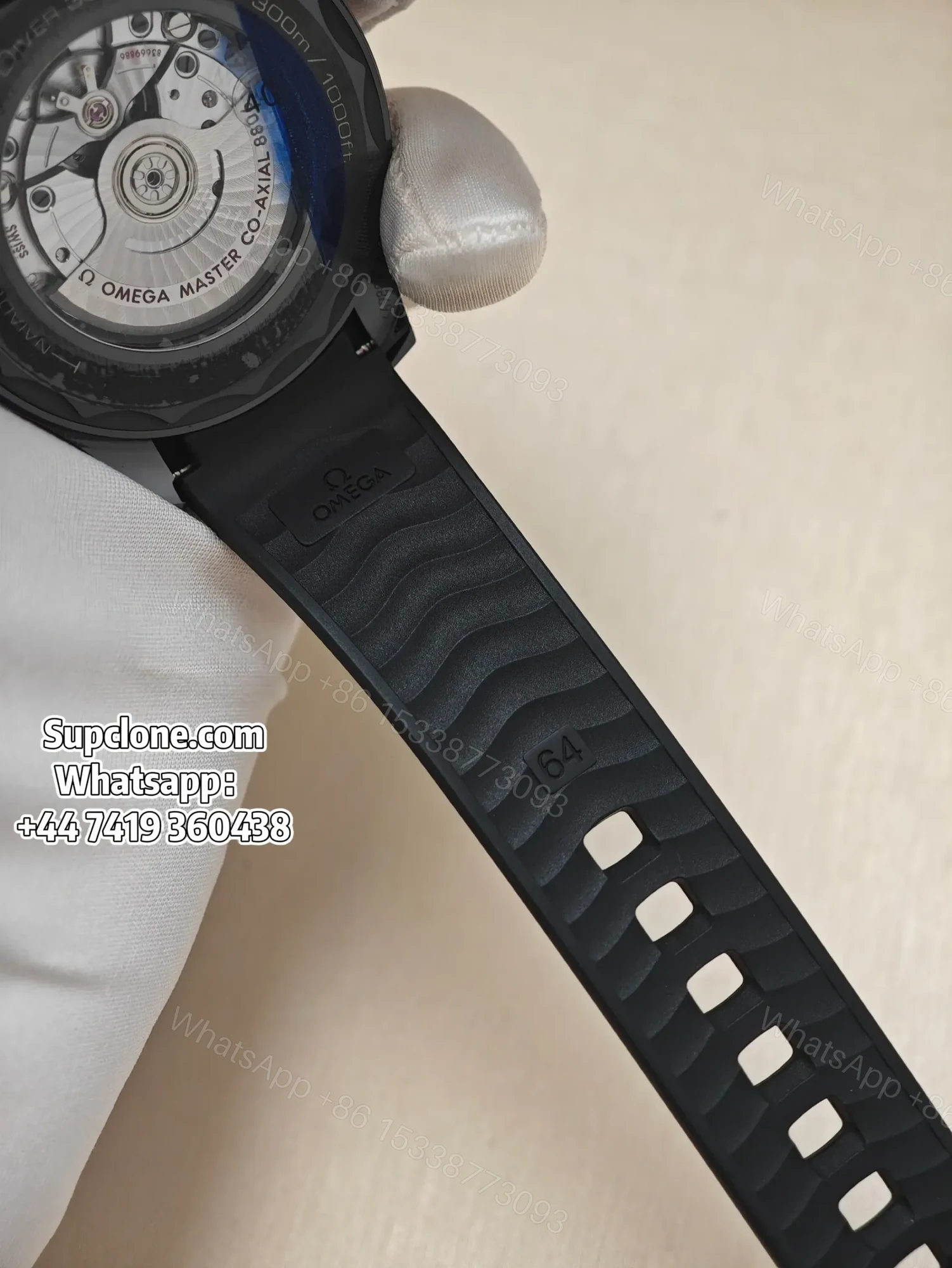 View 10 of Omega Seamaster Planet Ocean 210.62.44.20.01.001 Super Clone Watch