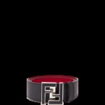 View 5 of FENDI LEATHER BETL BLACK 40MM