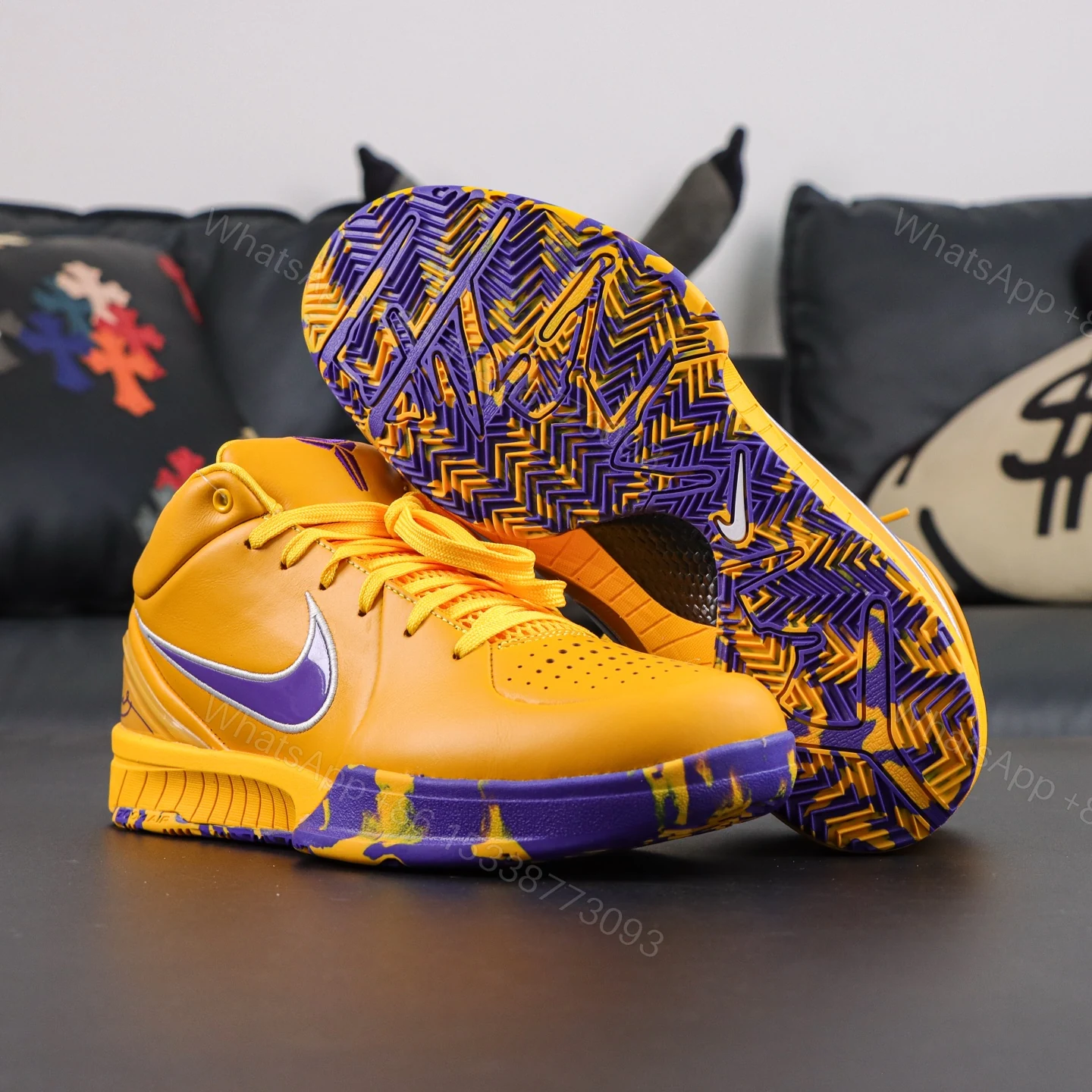 View 3 of Kobe 4 Protro Draft Day “Lakers”