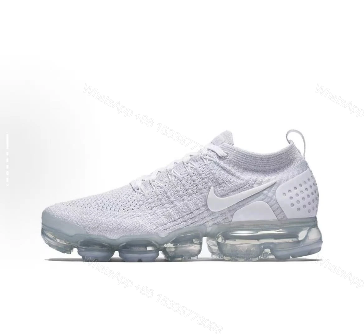 View 5 of Nike Air VaporMax Flyknit 2 White Pure Platinum 942842-100