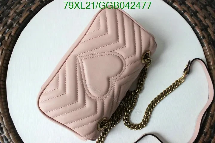 View 29 of Mini Gucci GG Marmont Bag in Red Matelassé Leather 768543