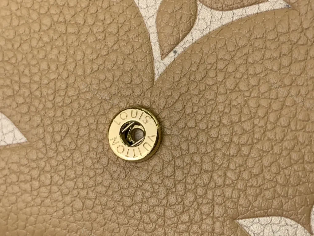 View 8 of Soft Cognac Monogram Clutch: Elevated Everyday Luxury Bag
